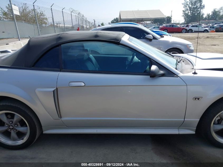 2002 Ford Mustang Gt VIN: 1FAFP45X32F237610 Lot: 40328691