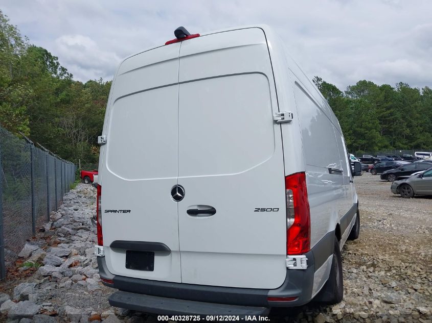 2022 Mercedes-Benz Sprinter 2500 High Roof I4 Diesel VIN: W1Y4DCHYXNT083116 Lot: 40328725