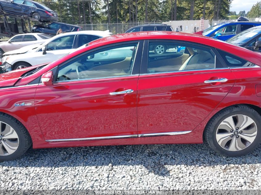 2013 Hyundai Sonata Hybrid Limited VIN: KMHEC4A42DA082816 Lot: 40328729