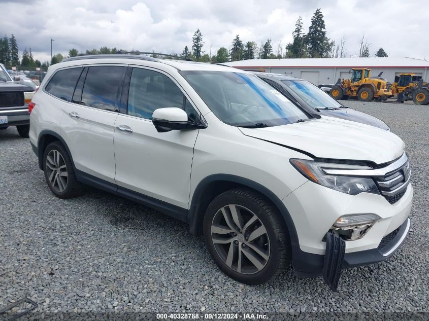 2017 Honda Pilot Touring VIN: 5FNYF6H9XHB080606 Lot: 40328788