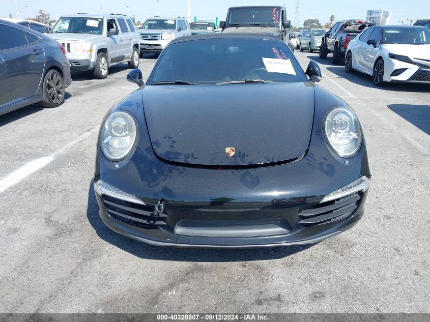 2012 Porsche 911 Carrera VIN: WP0CA2A94CS140550 Lot: 40328807