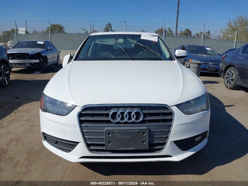 2014 Audi A4 2.0T Premium VIN: WAUAFAFL2EA112436 Lot: 40328811