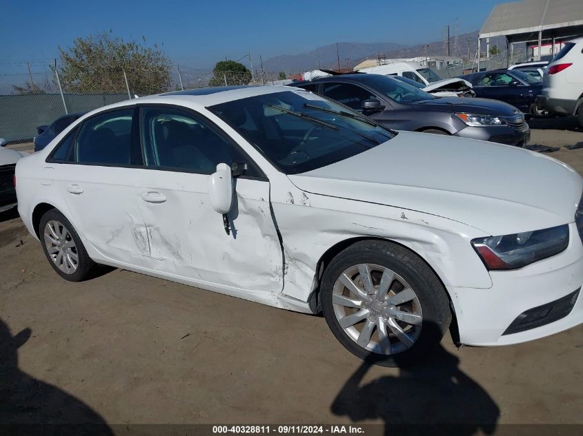 2014 AUDI A4 2.0T PREMIUM - WAUAFAFL2EA112436