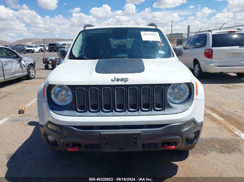 2016 Jeep Renegade Trailhawk VIN: ZACCJBCT7GPC74537 Lot: 40328822