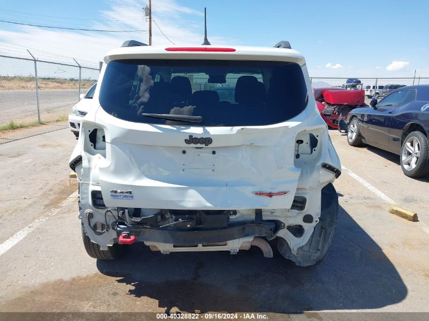 2016 Jeep Renegade Trailhawk VIN: ZACCJBCT7GPC74537 Lot: 40328822