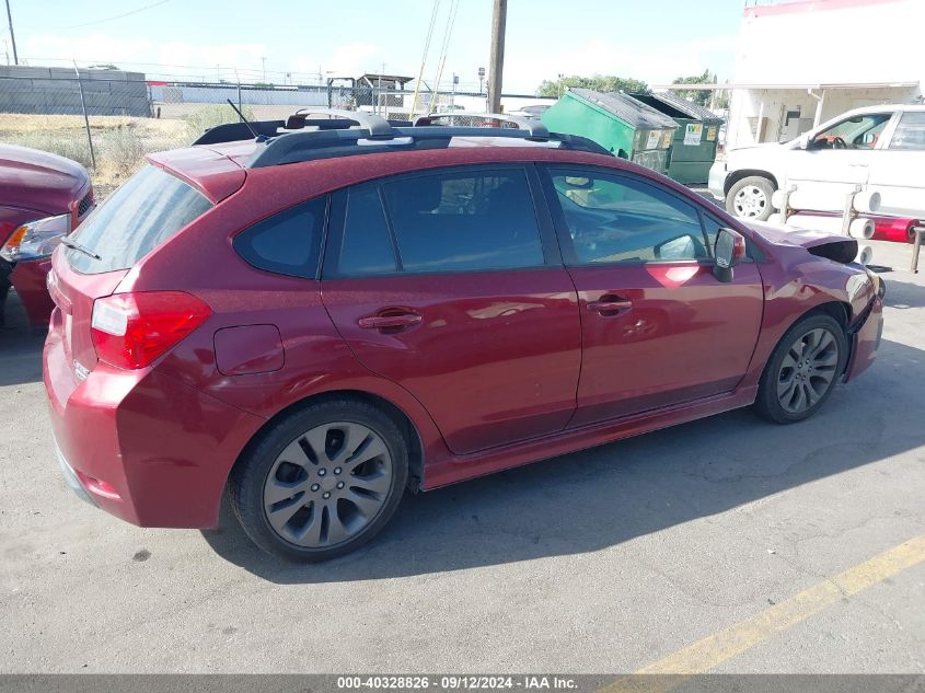 2012 Subaru Impreza Sport Premium VIN: JF1GPAL68CG236087 Lot: 40328826