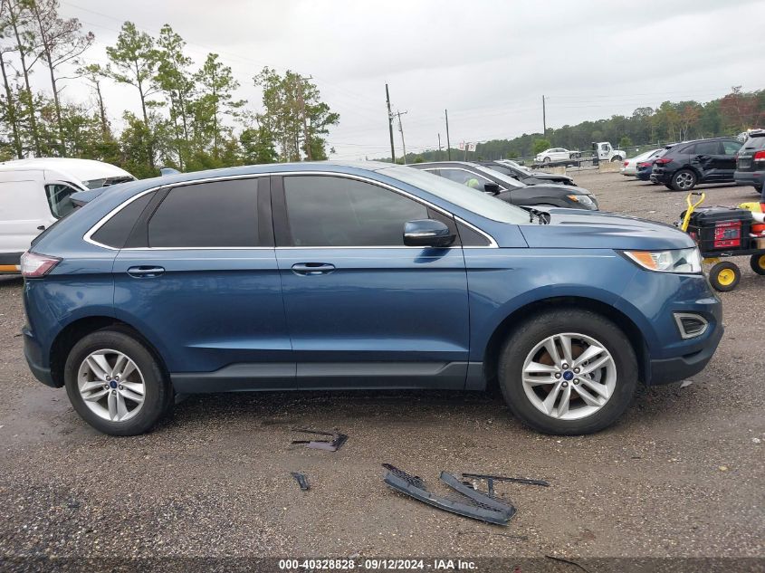 2018 Ford Edge Sel VIN: 2FMPK3J92JBB31630 Lot: 40328828