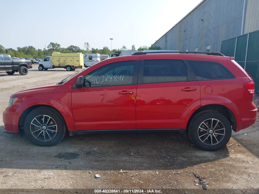 2018 Dodge Journey Se VIN: 3C4PDCAB5JT526701 Lot: 40328841