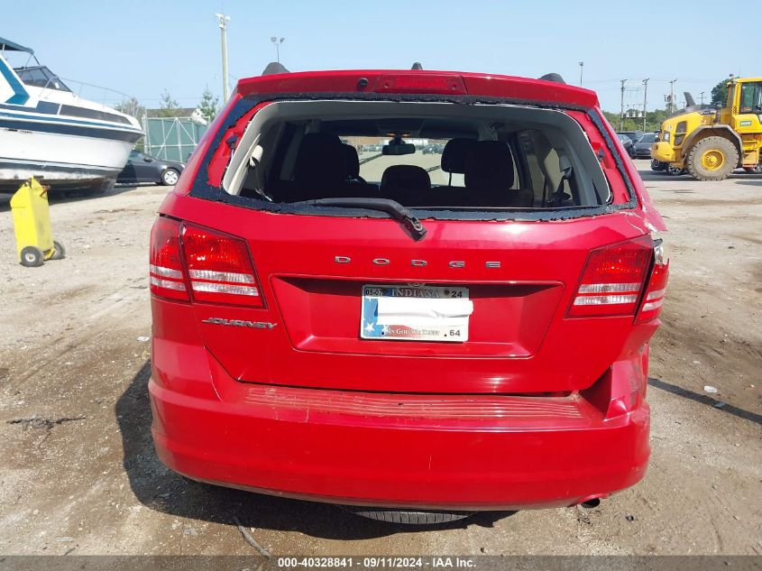 2018 Dodge Journey Se VIN: 3C4PDCAB5JT526701 Lot: 40328841