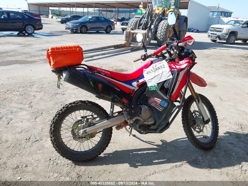 2020 Honda Crf250 Rl VIN: MLHMD4409L5300017 Lot: 40328852