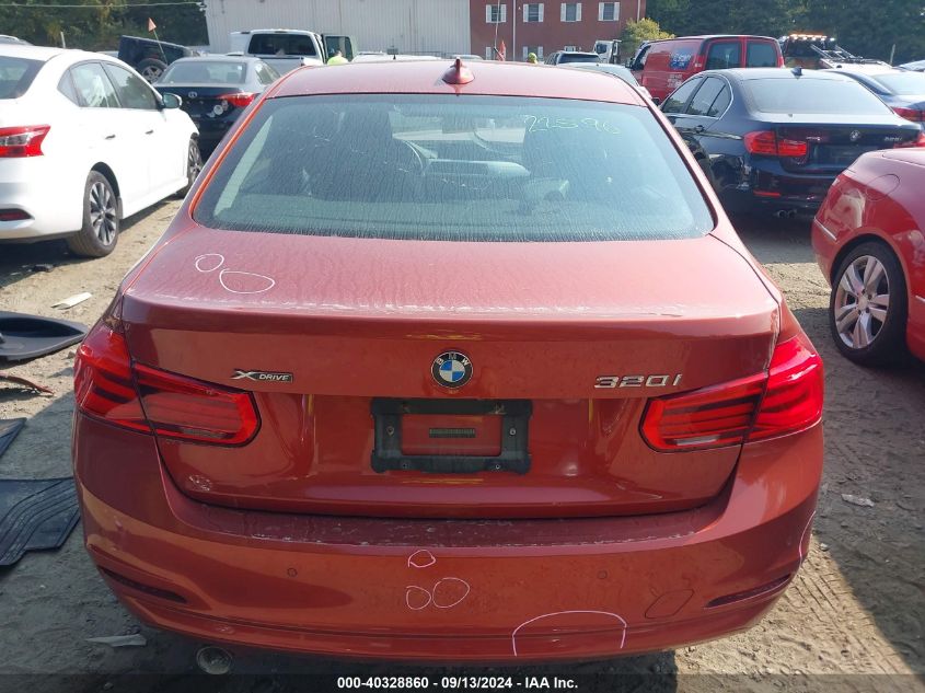 2018 BMW 320 Xi VIN: WBA8E5G50JNU45956 Lot: 40328860