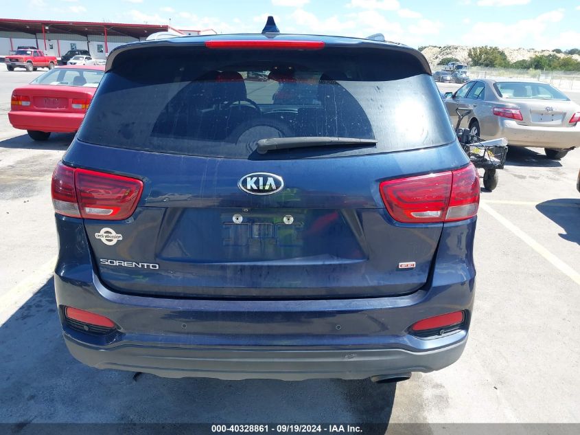 2019 Kia Sorento 2.4L Lx VIN: 5XYPG4A31KG504709 Lot: 40328861