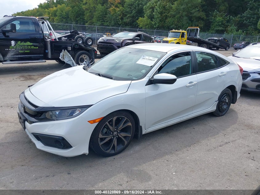 2021 HONDA CIVIC(VIN: 2HGFC2F83MH539399