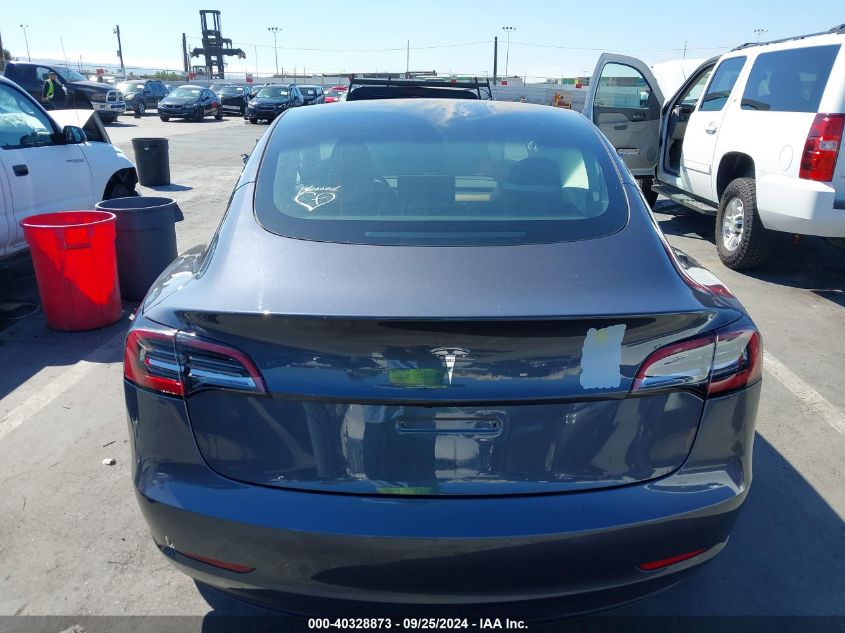 2023 Tesla Model 3 Rear-Wheel Drive VIN: 5YJ3E1EA1PF693307 Lot: 40328873