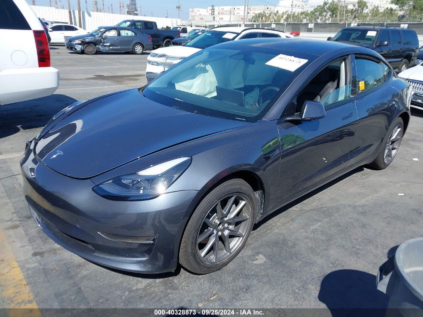 5YJ3E1EA1PF693307 2023 TESLA MODEL 3 - Image 2