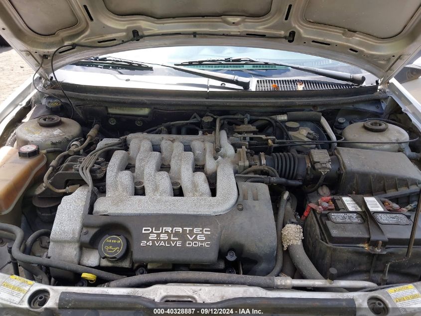 2001 Mercury Cougar V6/V6 S VIN: 1ZWFT61L215626286 Lot: 40328887