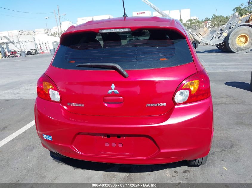 2015 Mitsubishi Mirage De/Rf VIN: ML32A3HJ2FH041425 Lot: 40328906