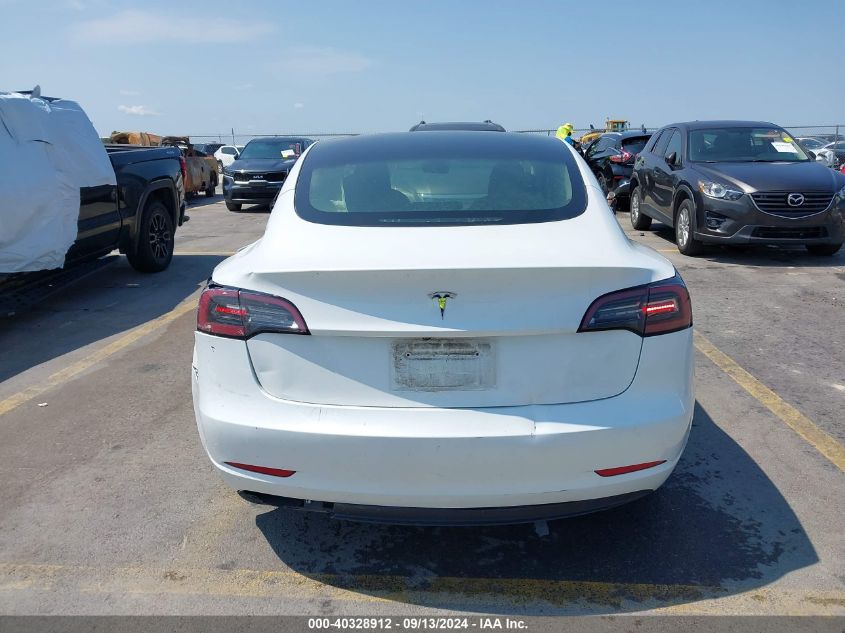 2023 Tesla Model 3 Rear-Wheel Drive VIN: 5YJ3E1EA3PF563996 Lot: 40328912