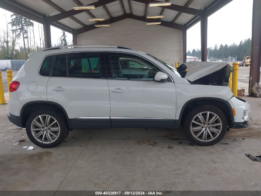 2014 VOLKSWAGEN TIGUAN SE - WVGBV3AX4EW581266