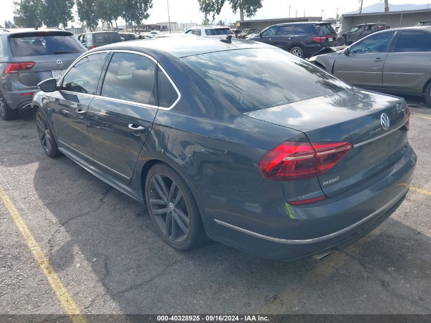 2017 VOLKSWAGEN PASSAT 1.8T R-LINE - 1VWDT7A3XHC028261