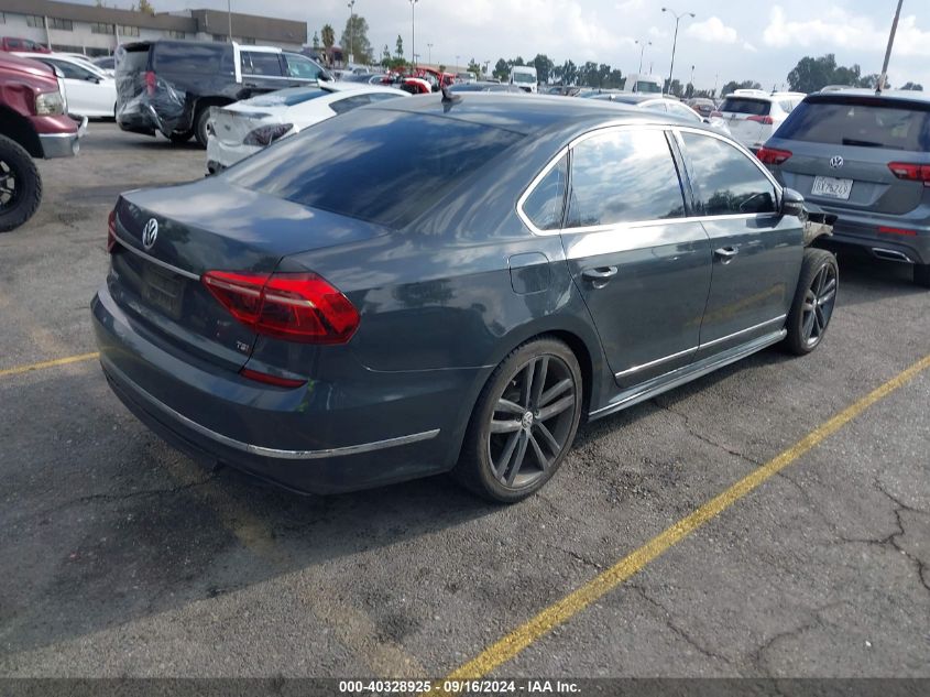 2017 VOLKSWAGEN PASSAT 1.8T R-LINE - 1VWDT7A3XHC028261