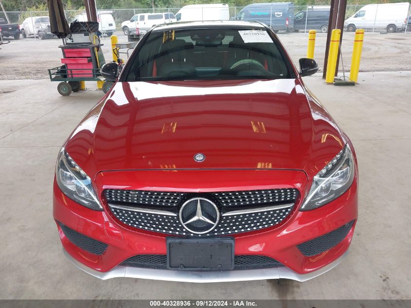 2016 Mercedes-Benz C 450 Amg 4Matic VIN: 55SWF6EB1GU123533 Lot: 40328936