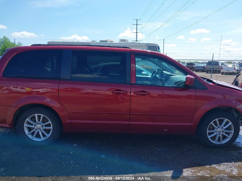 2014 Dodge Grand Caravan Sxt VIN: 2C4RDGCG3ER387833 Lot: 40328938