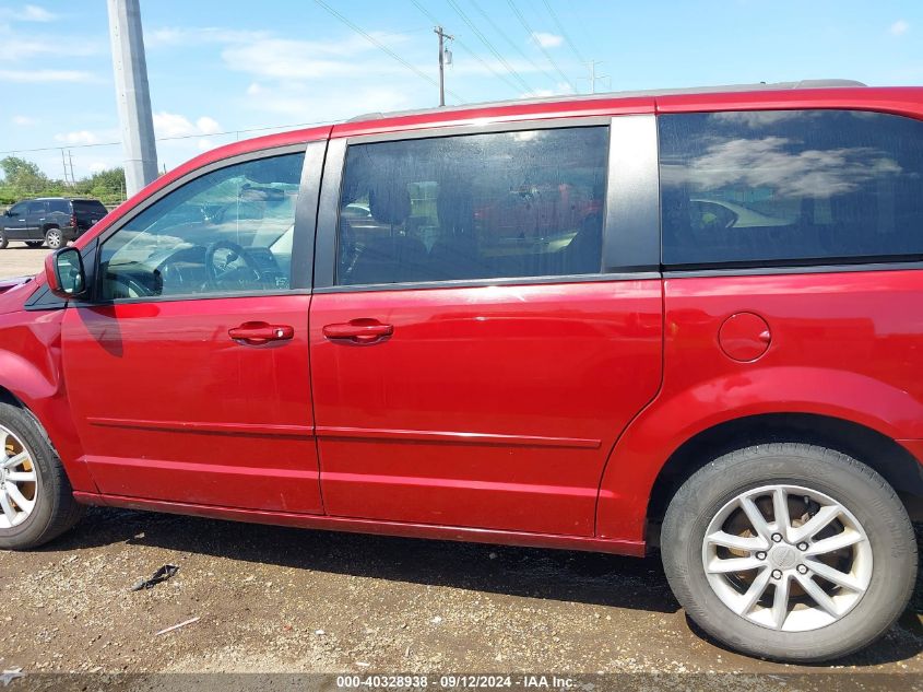 2014 Dodge Grand Caravan Sxt VIN: 2C4RDGCG3ER387833 Lot: 40328938