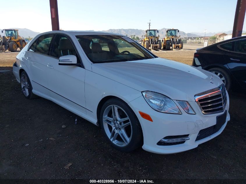 WDDHF5KB1DA673060 2013 Mercedes-Benz E 350