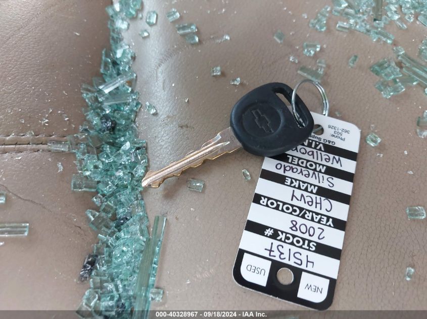 1GCEK19JX8Z226880 2008 Chevrolet Silverado 1500 Ltz