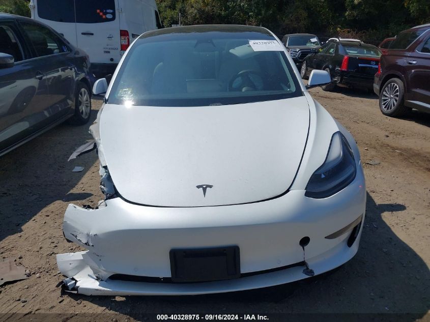 2021 Tesla Model 3 Long Range Dual Motor All-Wheel Drive VIN: 5YJ3E1EB5MF960596 Lot: 40328975