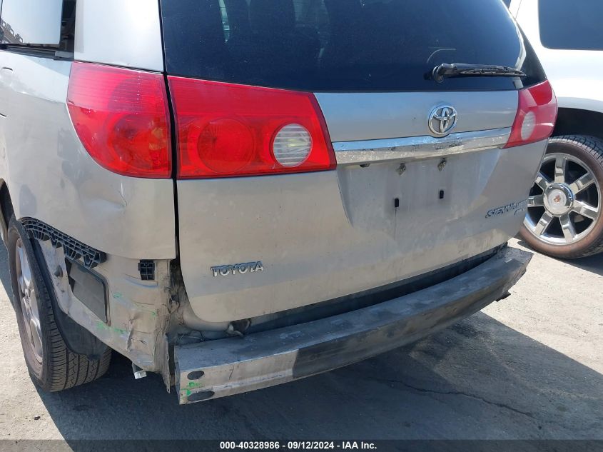 2006 Toyota Sienna Xle Limited VIN: 5TDBA22C26S061574 Lot: 40328986