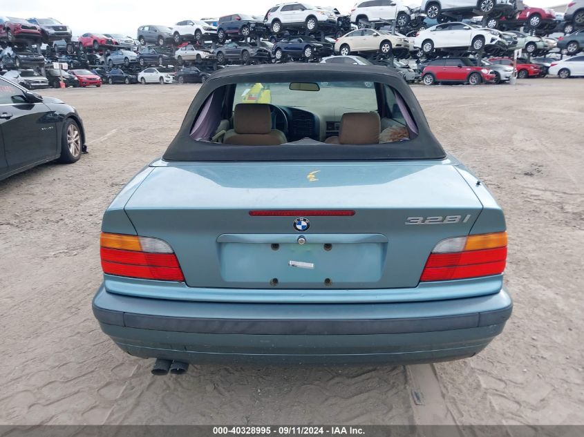 1997 BMW 328Ic VIN: WBABK832XVEY86690 Lot: 40328995