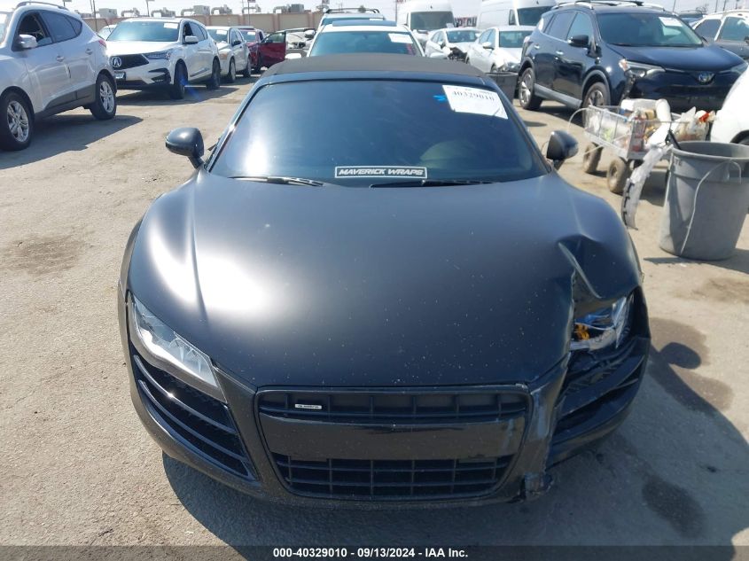 2011 Audi R8 5.2 Quattro VIN: WUAVNAFG7BN000135 Lot: 40329010