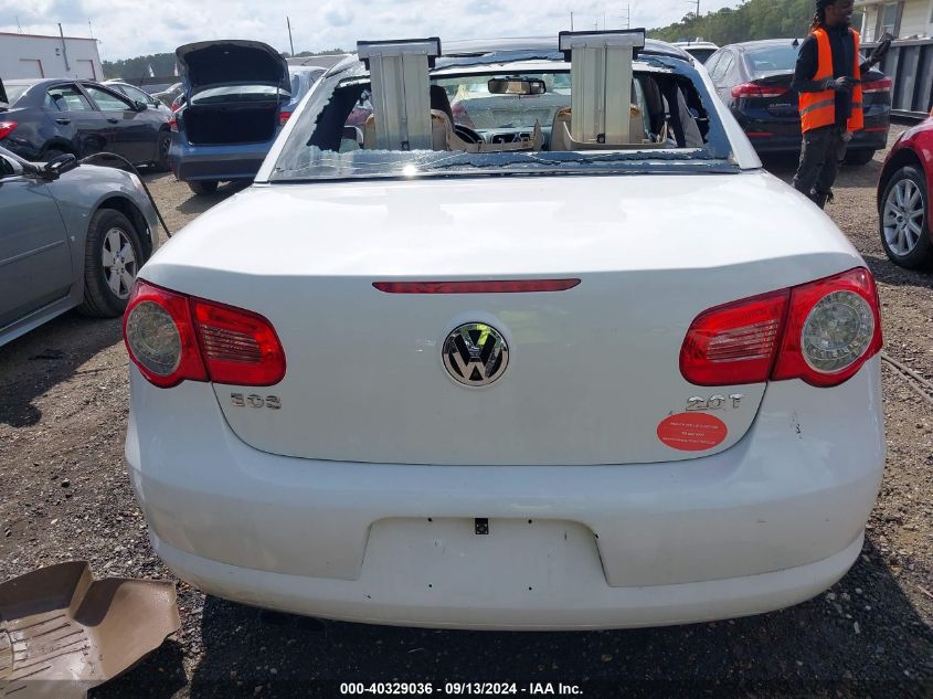 2009 Volkswagen Eos Komfort VIN: WVWBA71F89V020109 Lot: 40329036