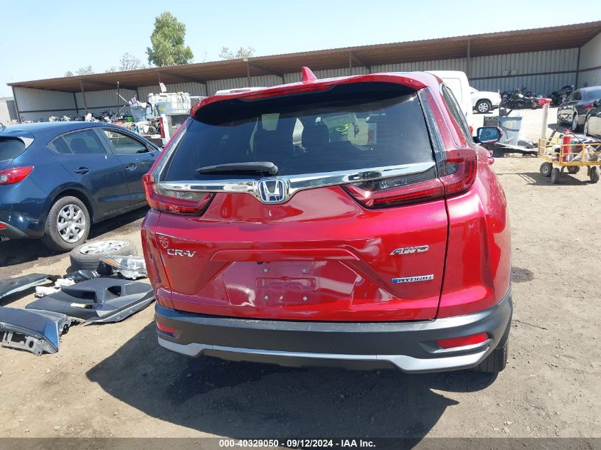 2021 Honda Cr-V Hybrid Ex VIN: 7FART6H55ME022590 Lot: 40329050