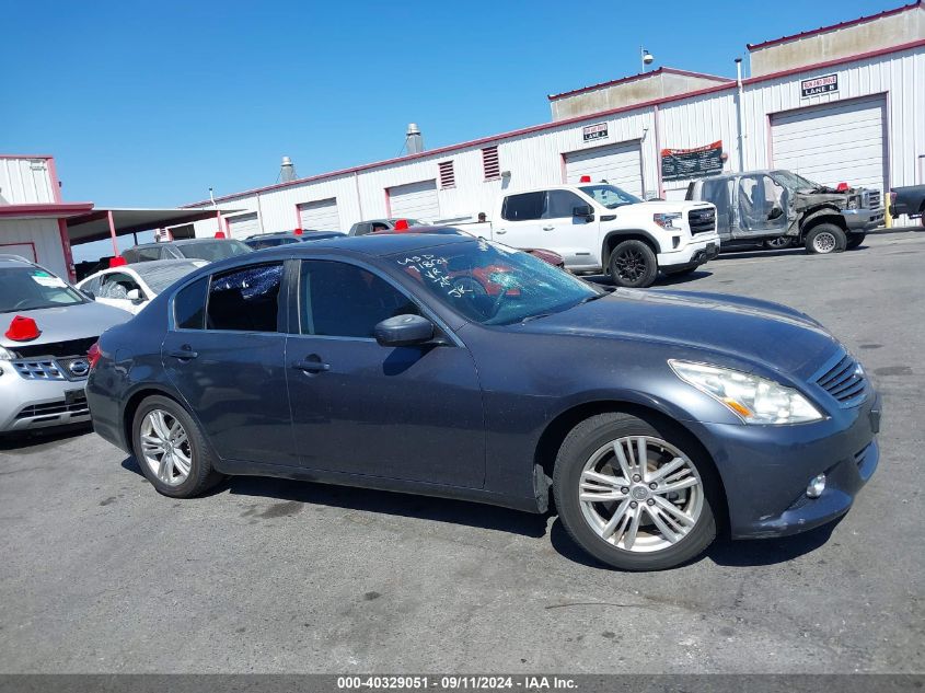 2012 Infiniti G37 Journey VIN: JN1CV6AP9CM936499 Lot: 40329051