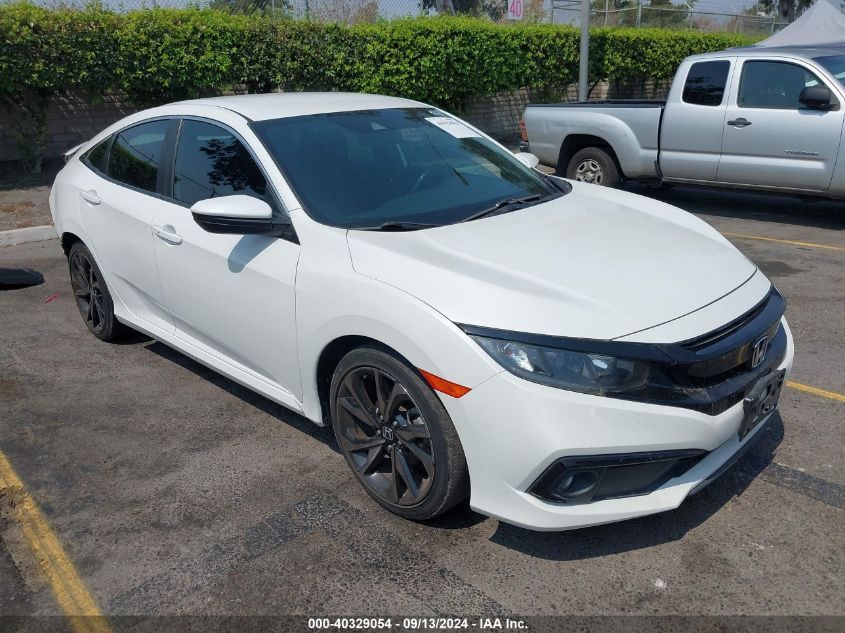 2HGFC2F83KH533499 2019 HONDA CIVIC - Image 1