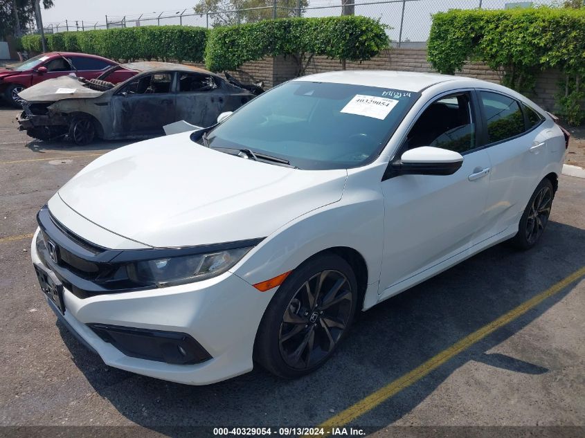 2HGFC2F83KH533499 2019 HONDA CIVIC - Image 2