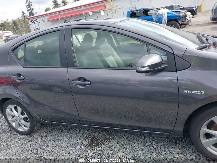 JTDKDTB31G1136387 2016 Toyota Prius C Four