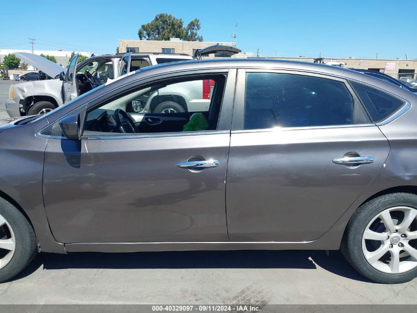 2013 Nissan Sentra Sv VIN: 3N1AB7AP4DL664722 Lot: 40329097