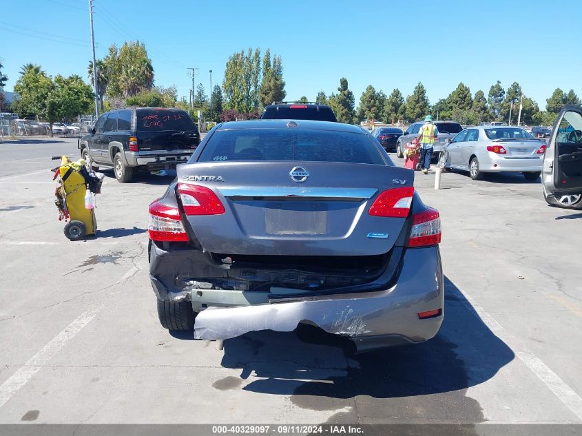 2013 Nissan Sentra Sv VIN: 3N1AB7AP4DL664722 Lot: 40329097