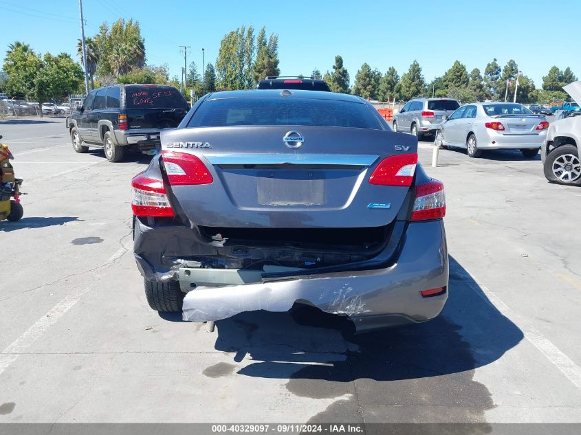 2013 Nissan Sentra Sv VIN: 3N1AB7AP4DL664722 Lot: 40329097