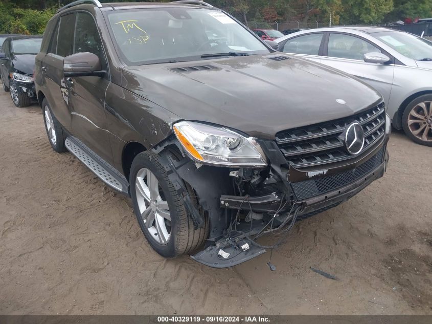 4JGDA5HB7EA375916 2014 Mercedes-Benz Ml 350 4Matic