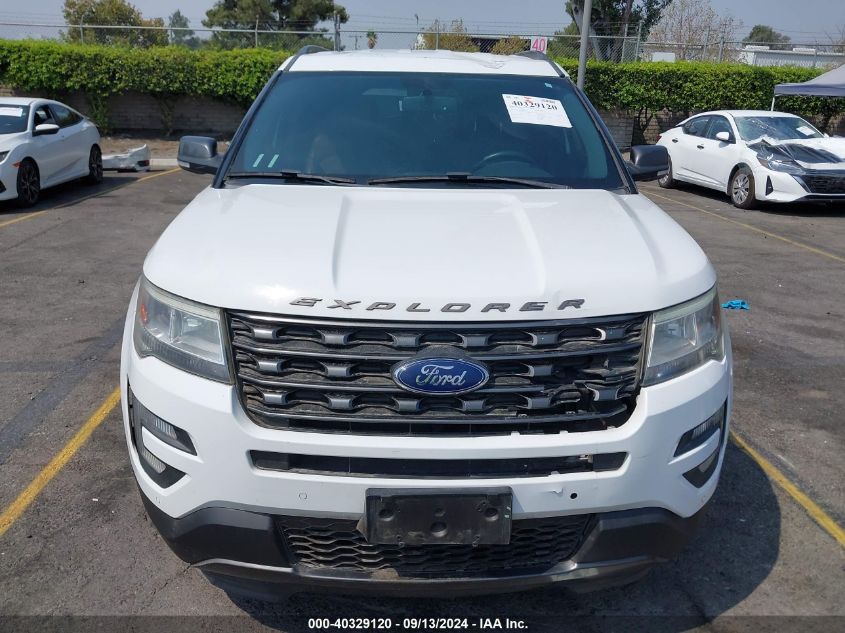 2017 Ford Explorer Xlt VIN: 1FM5K7DH1HGD55525 Lot: 40329120