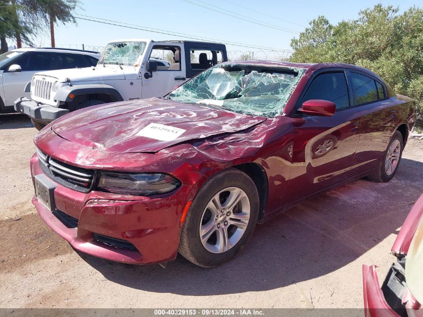 2C3CDXBG0HH623814 2017 DODGE CHARGER - Image 2