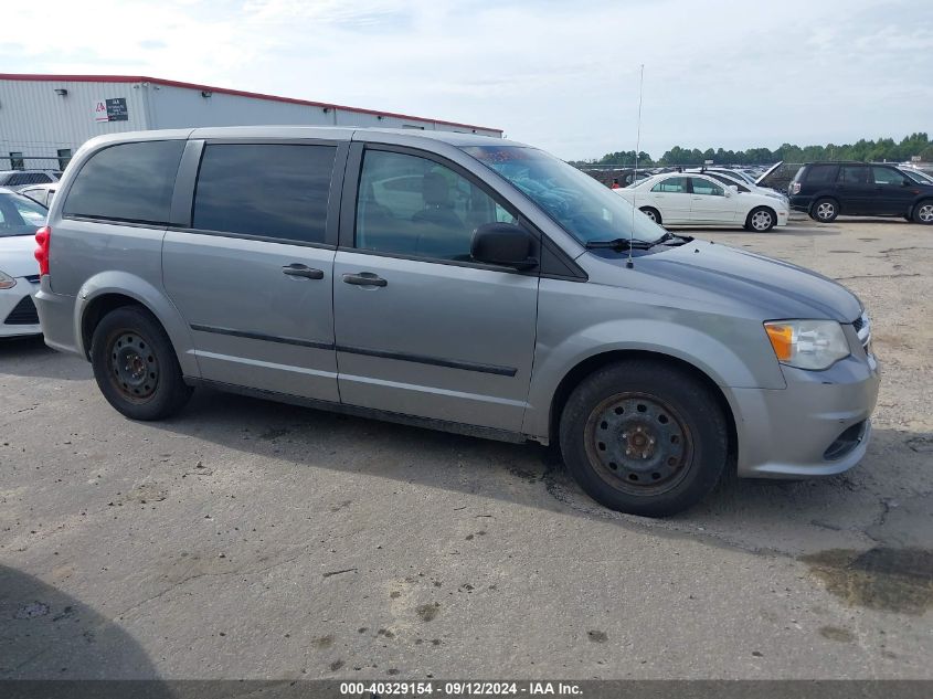 2014 Dodge Grand Caravan American Value Pkg VIN: 2C4RDGBG5ER406500 Lot: 40329154