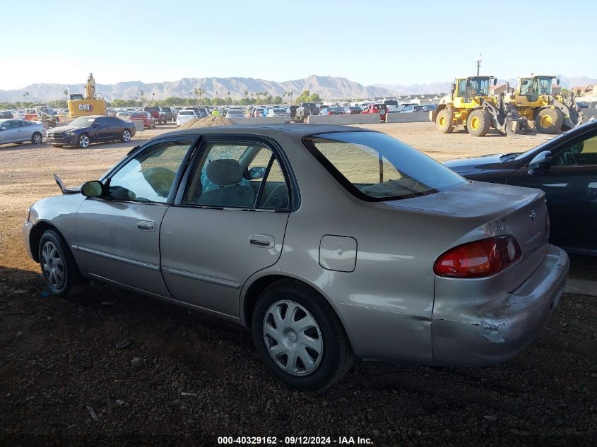 2001 Toyota Corolla Ce/Le/S VIN: 1NXBR12EX1Z539521 Lot: 40329162