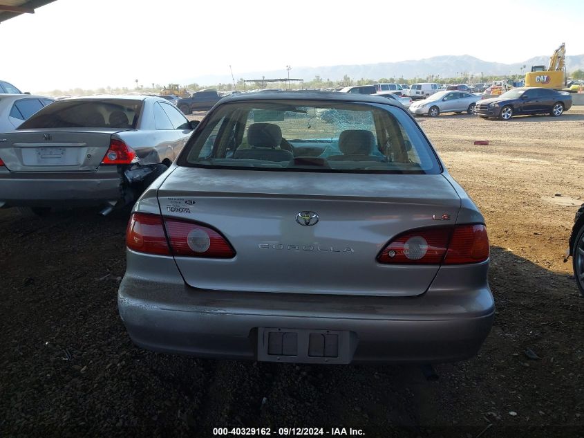 2001 Toyota Corolla Ce/Le/S VIN: 1NXBR12EX1Z539521 Lot: 40329162