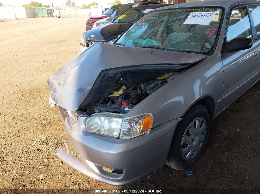 2001 Toyota Corolla Ce/Le/S VIN: 1NXBR12EX1Z539521 Lot: 40329162